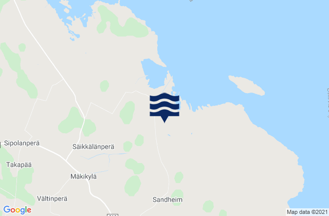 Mapa de mareas Lumijoki, Finland
