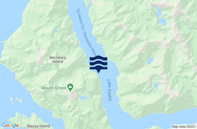 Mapa de mareas Lyall Bay, New Zealand