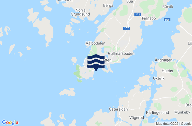 Mapa de mareas Lysekil, Sweden