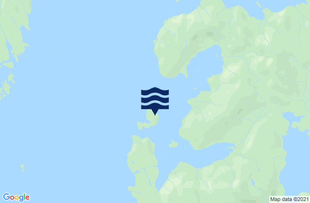 Mapa de mareas Mabel Island, United States