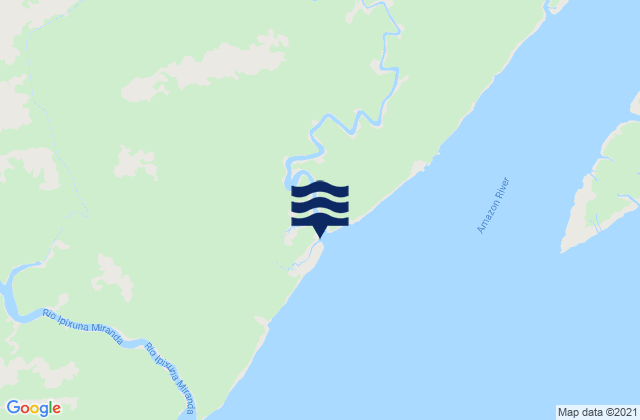 Mapa de mareas Macapá, Brazil