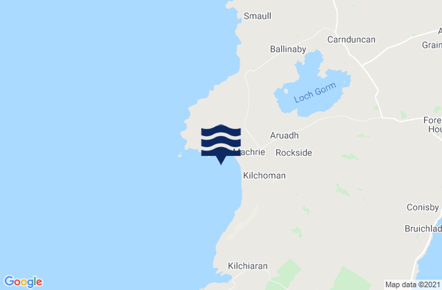 Mapa de mareas Machir Bay, United Kingdom