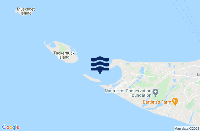 Mapa de mareas Madaket Harbor, United States