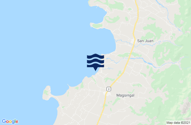 Mapa de mareas Magsingal, Philippines