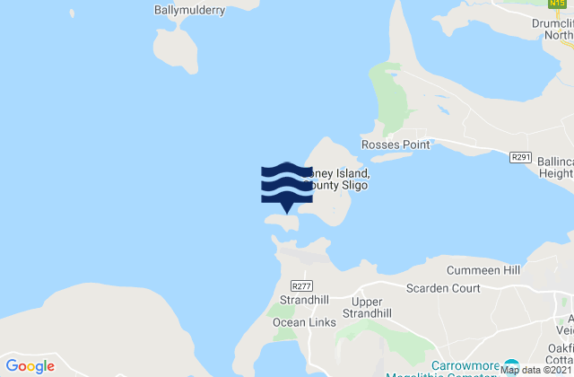 Mapa de mareas Maguins Island, Ireland