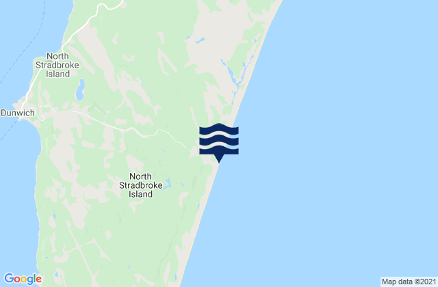Mapa de mareas Main Beach - North Stradbroke Island, Australia