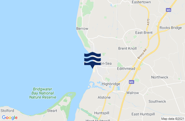 Mapa de mareas Main Beach, United Kingdom