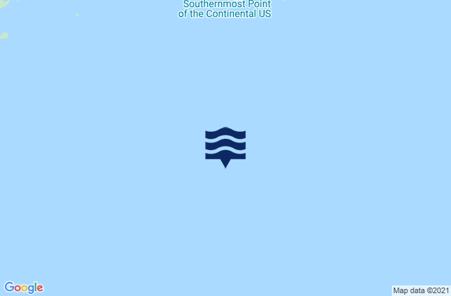 Mapa de mareas Main Ship Channel Entrance, United States