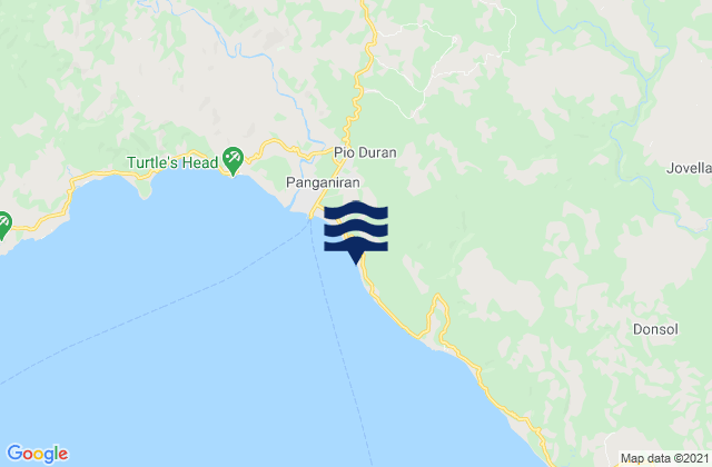 Mapa de mareas Malidong, Philippines