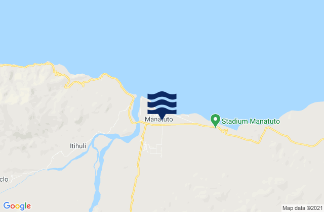 Mapa de mareas Manatuto, Timor Leste