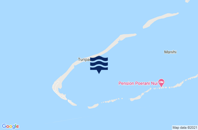 Mapa de mareas Manihi, French Polynesia