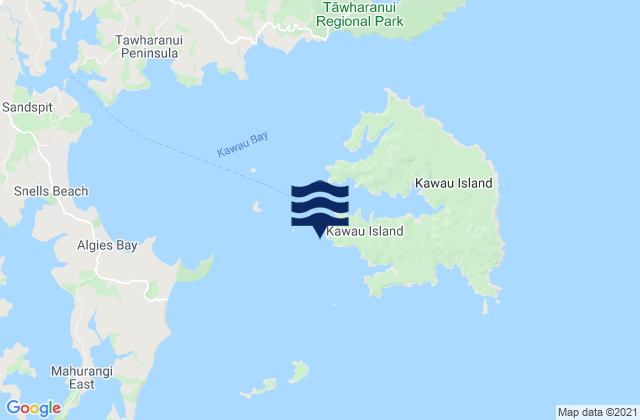 Mapa de mareas Mansion House Bay - Bon Accord Harbour, New Zealand