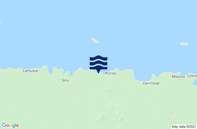 Mapa de mareas Manus Province, Papua New Guinea