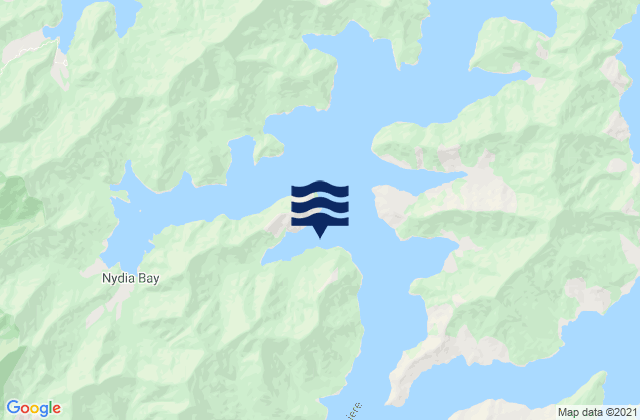 Mapa de mareas Maori Bay, New Zealand