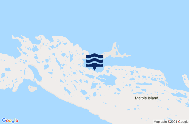 Mapa de mareas Marble Island, Canada