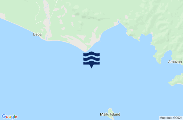 Mapa de mareas Margarida, Papua New Guinea