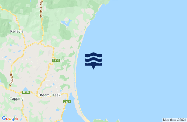 Mapa de mareas Marion Bay, Australia