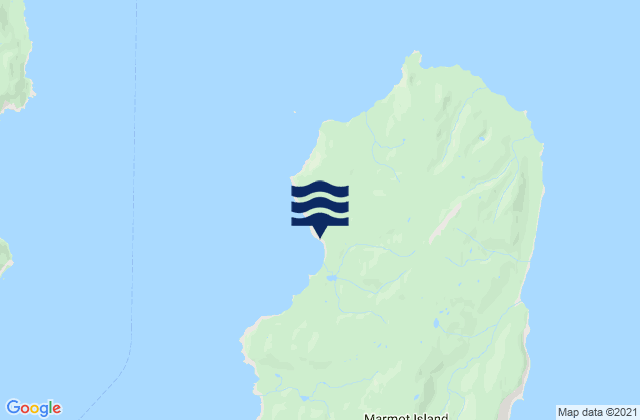 Mapa de mareas Marmot Island (Marmot Strait), United States