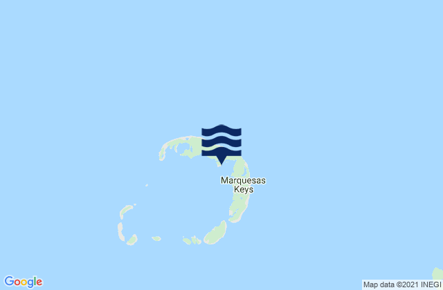 Mapa de mareas Marquesas Keys, United States