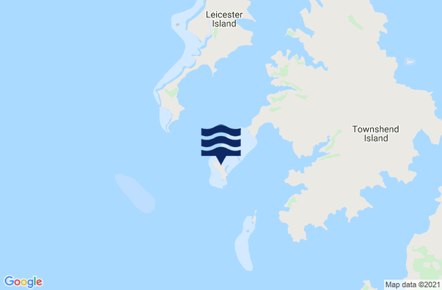 Mapa de mareas Marquis Island, Australia