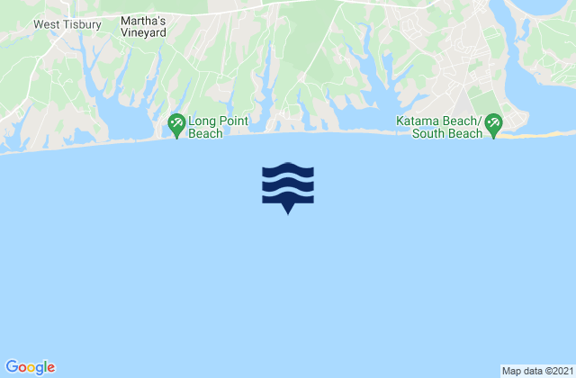 Mapa de mareas Martha's Vineyard GPS Buoy, United States