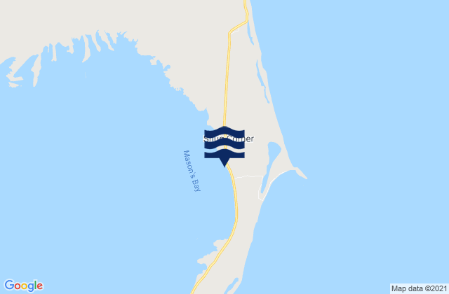 Mapa de mareas Masons Bay, Bahamas