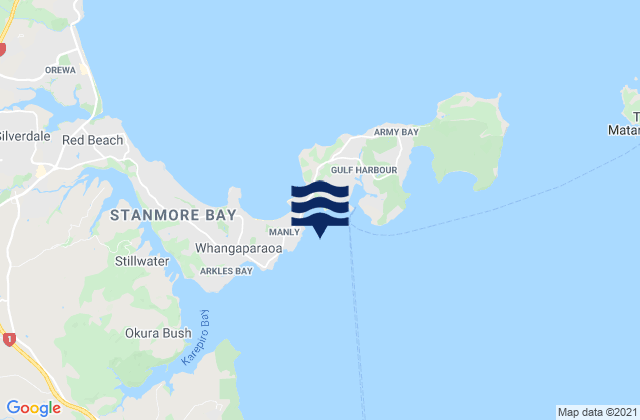 Mapa de mareas Matakaita Bay, New Zealand
