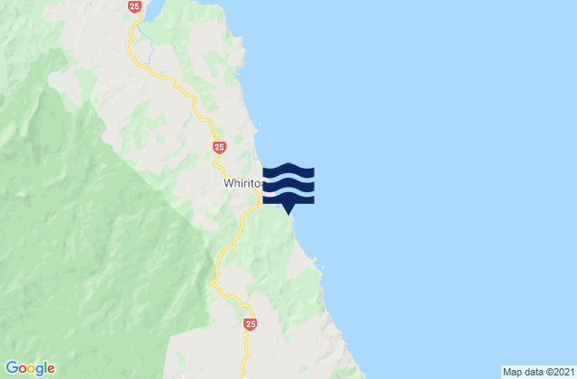 Mapa de mareas Mataora Bay, New Zealand