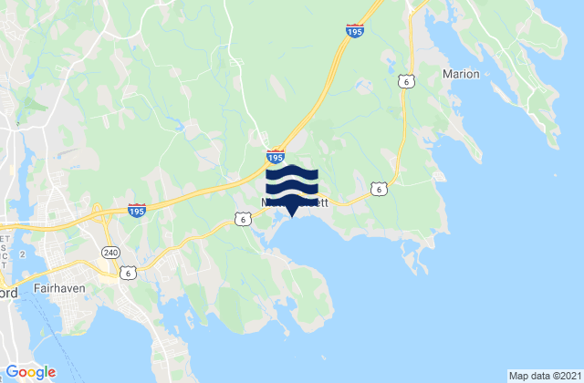 Mapa de mareas Mattapoisett, United States