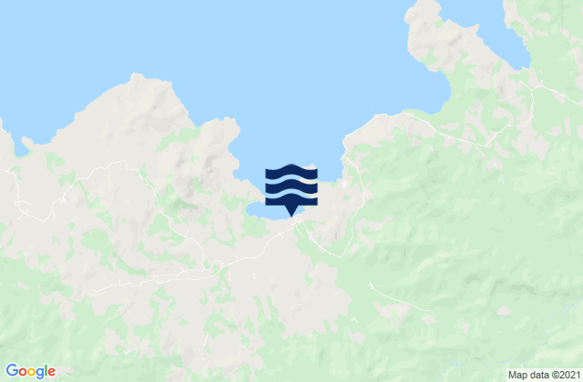 Mapa de mareas Maukaro, Indonesia