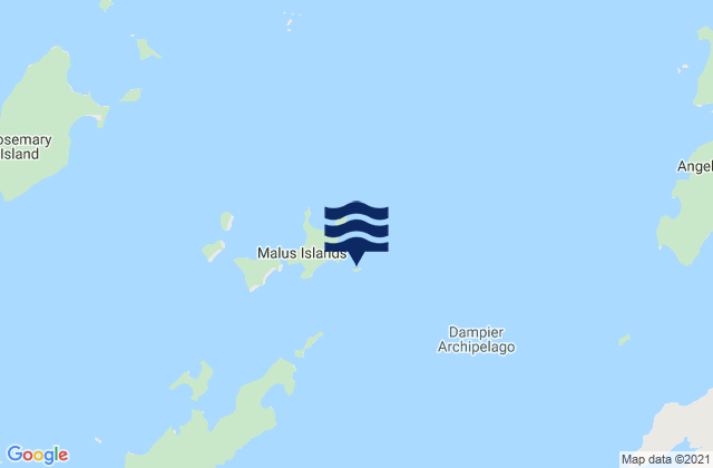 Mapa de mareas Mawby Island, Australia