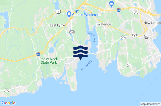 Mapa de mareas McCooks Beach, United States