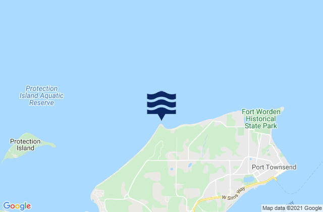 Mapa de mareas McCurdy Point, United States