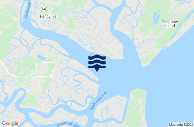 Mapa de mareas Medway River northwest of Cedar Point, United States