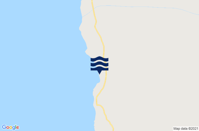 Mapa de mareas Midi, Yemen