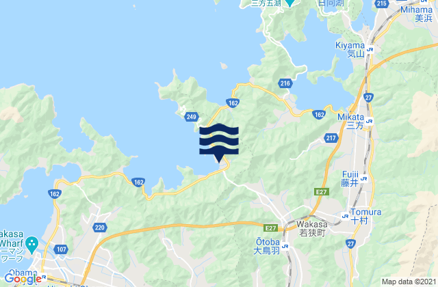 Mapa de mareas Mikatakaminaka-gun, Japan