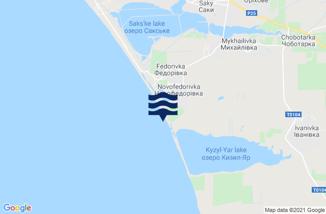 Mapa de mareas Mikhaylovka, Ukraine