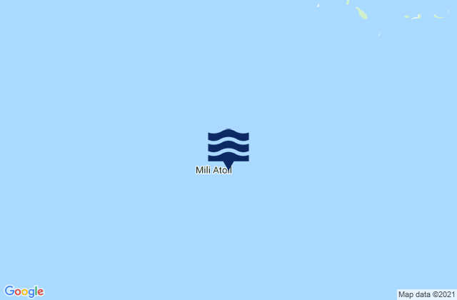 Mapa de mareas Mili Atoll, Marshall Islands