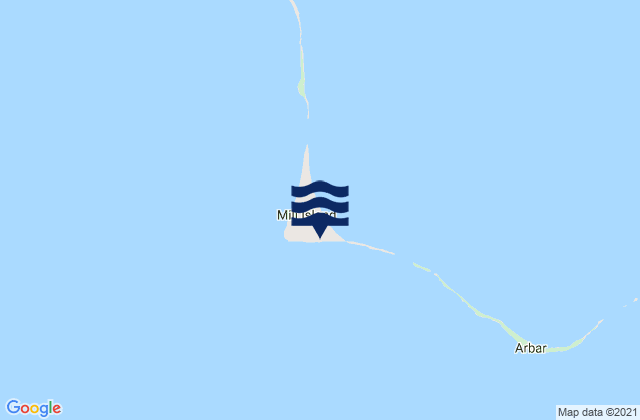 Mapa de mareas Mili, Marshall Islands
