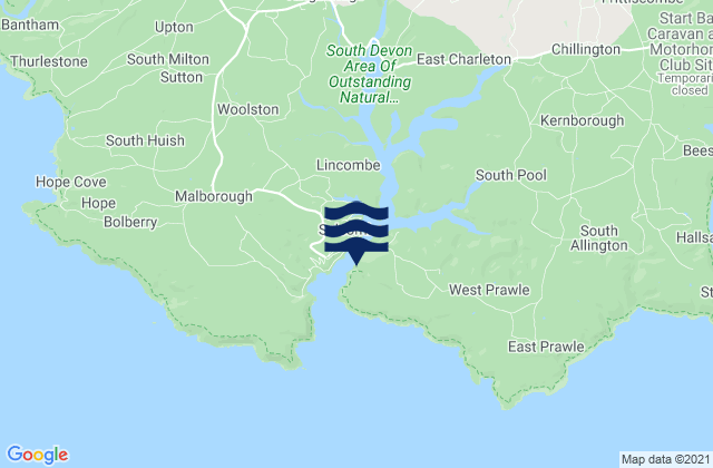 Mapa de mareas Mill Bay Beach, United Kingdom