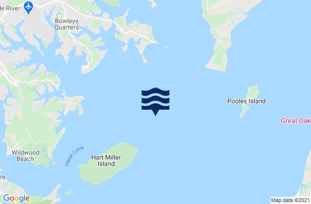 Mapa de mareas Miller Island 1.5 miles ENE of, United States