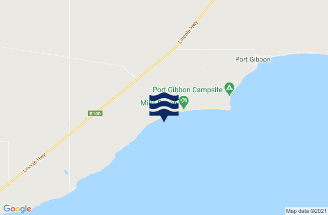Mapa de mareas Mills Beach, Australia