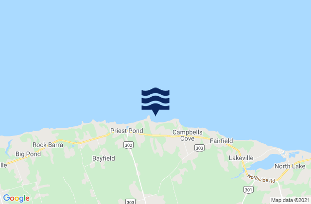 Mapa de mareas Milne Inlet (Head), Canada