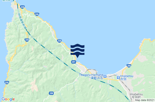 Mapa de mareas Mimmaya Mimmaya Wan, Japan