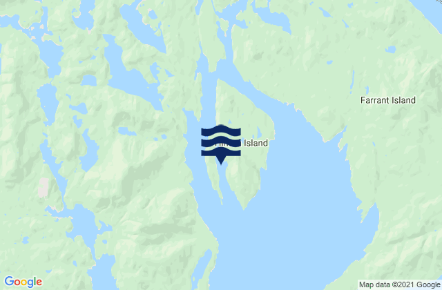 Mapa de mareas Minnis Bay, Canada