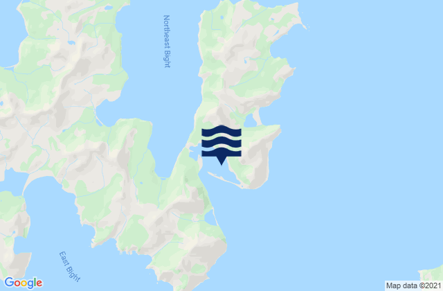 Mapa de mareas Mist Harbor (Nagai Island), United States