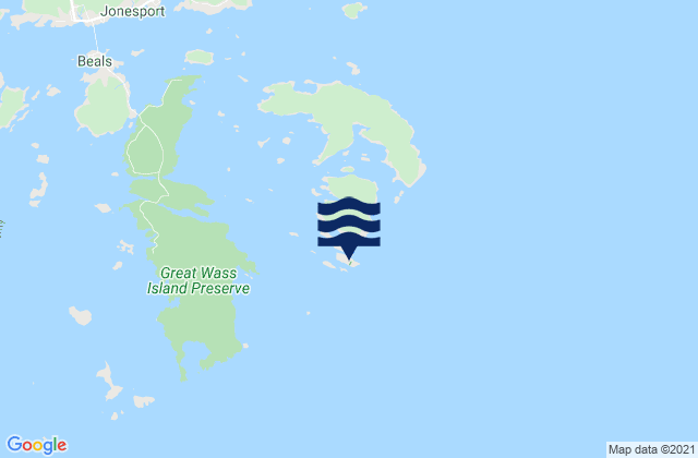 Mapa de mareas Mistake Island, United States