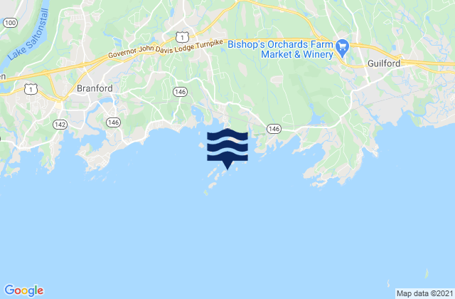 Mapa de mareas Money Island, United States