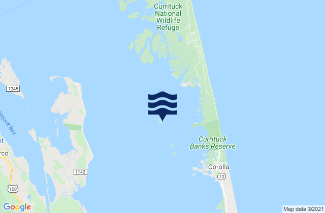 Mapa de mareas Monkey Island, United States