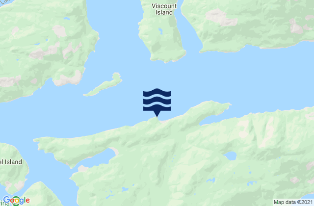 Mapa de mareas Montagu Point, Canada